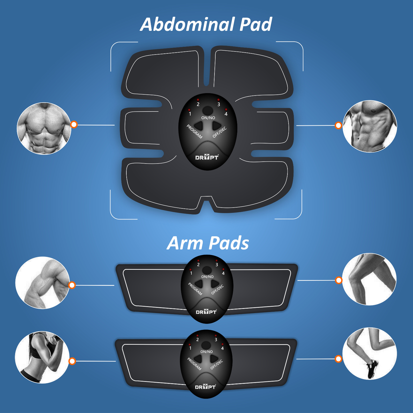 ABS AND ARM MASSAGER
