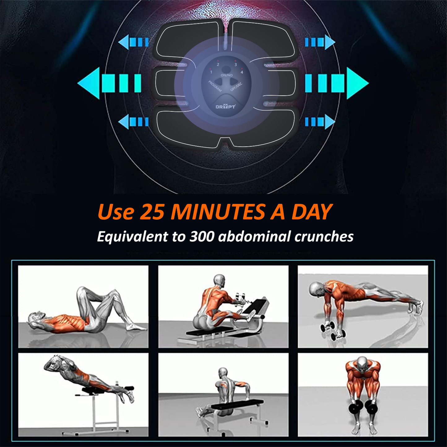 ABS AND ARM MASSAGER