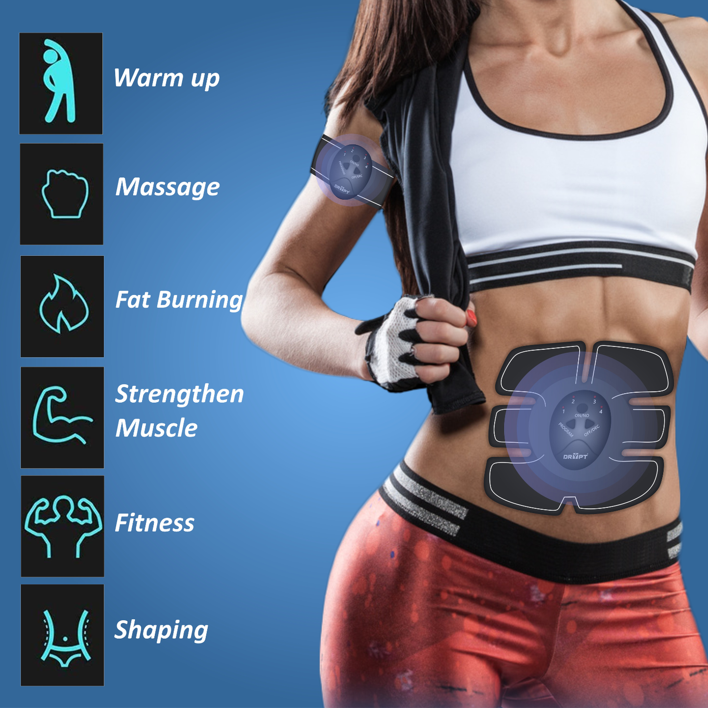 ABS AND ARM MASSAGER